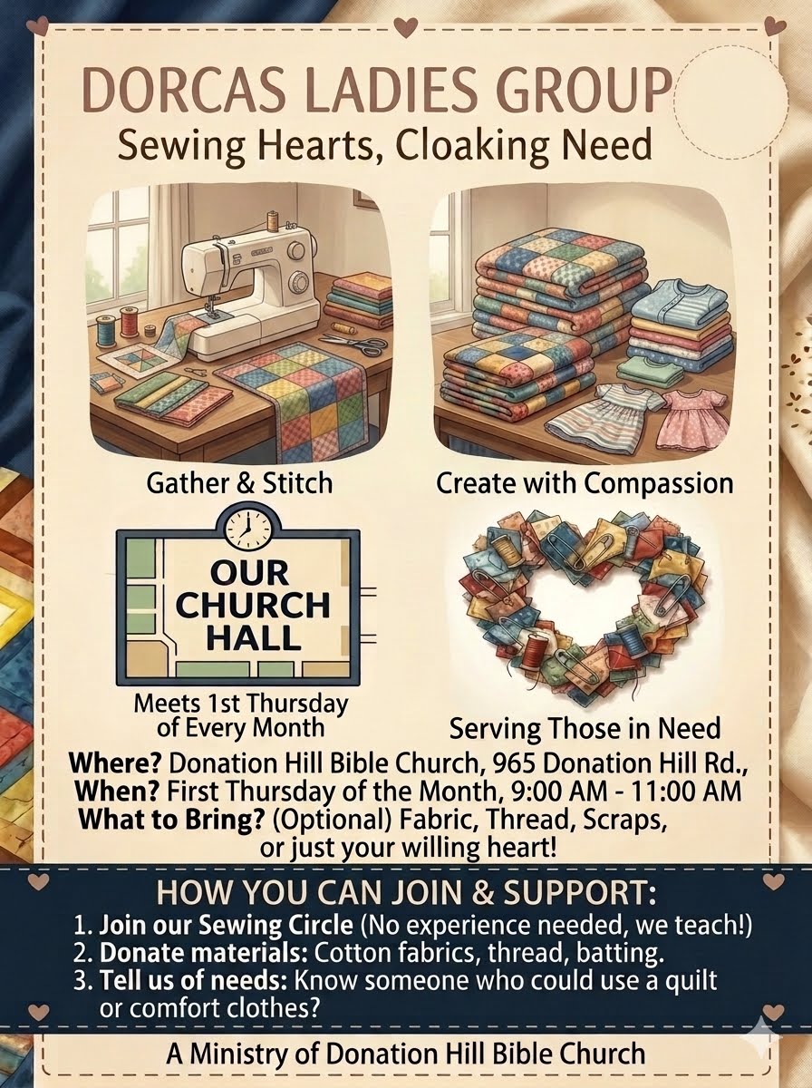 Dorcas Ladies monthly meeting